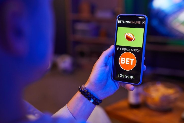 Tampilan permainan Mega Wheel dengan roda berputar di platform antam toto
